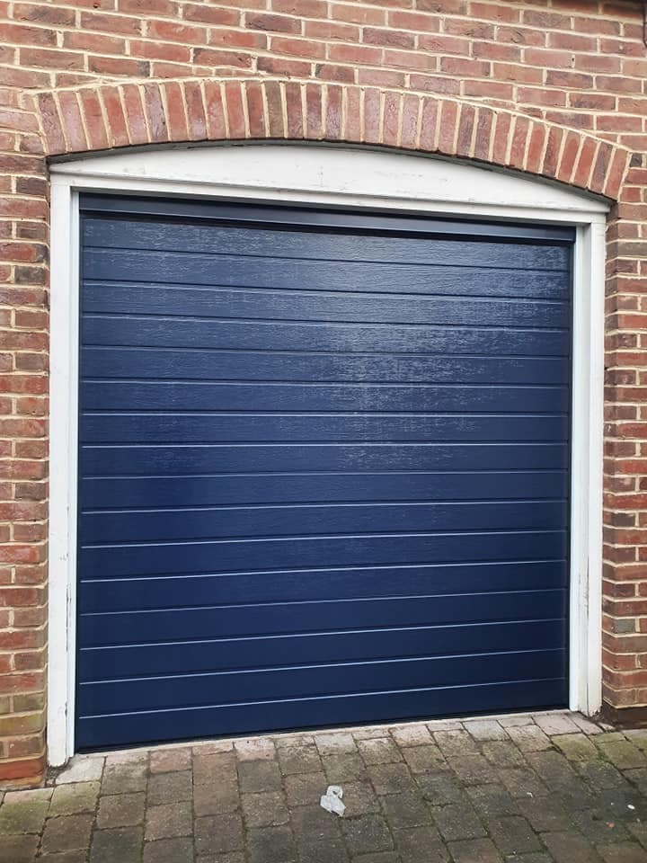 Novoferm sectional garage door installation by OGD